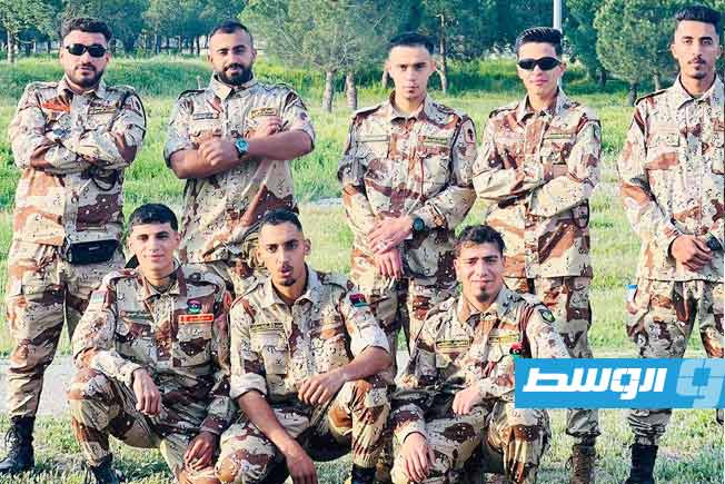 جانب من التدريب العسكري لعناصر اللواء «53 مشاة مستقل» في تركيا. (رئاسة الأركان العامة)