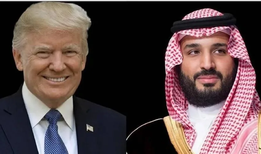 ولي العهد يتواصل مع الرئيس الأمريكي بشأن آخر مستجدات العمليات العسكرية الإسرائيلية ضد إيران (عبر الهاتف) ولي العهد يتواصل مع الرئيس الأمريكي بشأن آخر مستجدات العمليات العسكرية الإسرائيلية ضد إيران (عبر الهاتف)