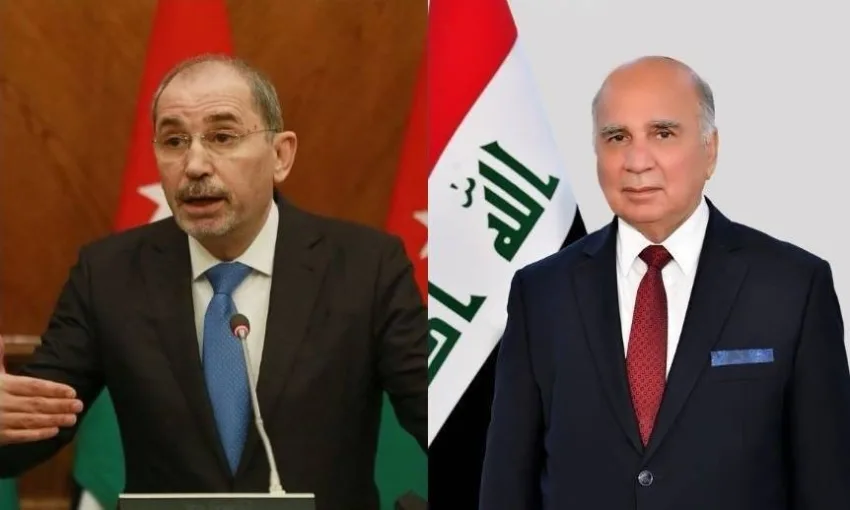 وزيرَا خارجية الأردن والعراق يناقشان تأثيرات العدوان الإسرائيلي على إيران وزيرَا خارجية الأردن والعراق يناقشان تأثيرات العدوان الإسرائيلي على إيران