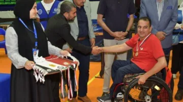 سكرتير عام بورسعيد يشارك في افتتاح بطولة الجمهورية الثانية للبارالمبية في تنس الطاولة بمشاركة 300 رياضي.