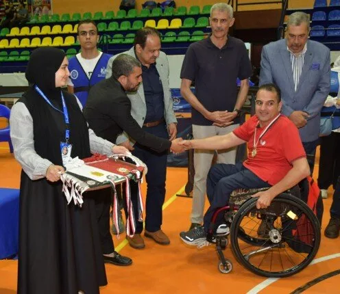سكرتير عام بورسعيد يشارك في افتتاح بطولة الجمهورية الثانية للبارالمبية في تنس الطاولة بمشاركة 300 رياضي. سكرتير عام بورسعيد يشارك في افتتاح بطولة الجمهورية الثانية للبارالمبية في تنس الطاولة بمشاركة 300 رياضي.