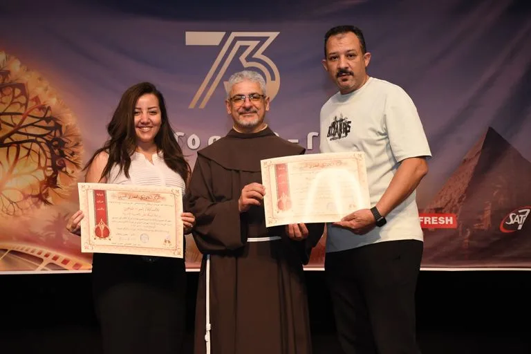 مهرجان السينما الكاثوليكي المصري يكرم «العين الإخبارية» مهرجان السينما الكاثوليكي المصري يكرم «العين الإخبارية»