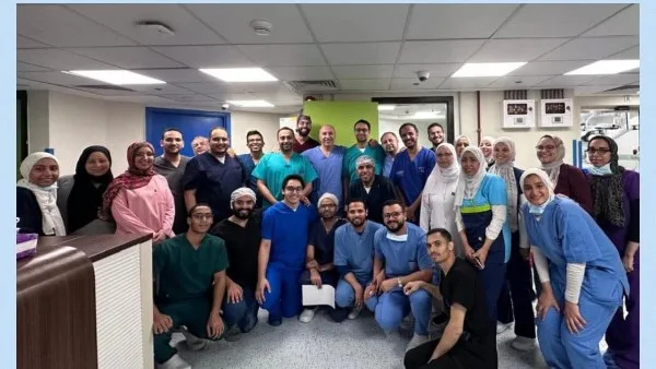 نجاح فريق طبي من قصر العيني في إجراء جراحة قلب نادرة نجاح فريق طبي من قصر العيني في إجراء جراحة قلب نادرة
