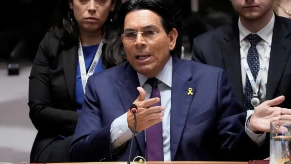 مبعوث إسرائيل لدى الأمم المتحدة: الهجوم على إيران واجب وطني مبعوث إسرائيل لدى الأمم المتحدة: الهجوم على إيران واجب وطني