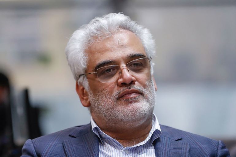 العالم النووي الإيراني محمد مهدي طهرانجي (الصحافة الإيرانية)