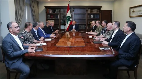 الرئيس عون يقود اجتماعًا لمناقشة المستجدات الحالية الرئيس عون يقود اجتماعًا لمناقشة المستجدات الحالية