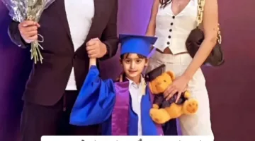 مي عمر تطلب الدعاء لابن تامر حسني بعد معاناته من أزمة صحية
