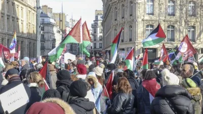مسيرة دعم لغزة تنطلق من باريس نحو بروكسل يوم الأحد مسيرة دعم لغزة تنطلق من باريس نحو بروكسل يوم الأحد
