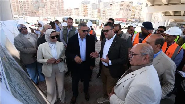 وزير الإسكان ومحافظ الإسكندرية يزوران مشروع بناء كوبري 45 “محور السادات” وزير الإسكان ومحافظ الإسكندرية يزوران مشروع بناء كوبري 45 “محور السادات”