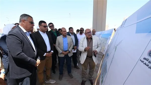 وزير الإسكان ومحافظ الإسكندرية يزوران موقع مشروع كوبرى 45 «محور السادات» وزير الإسكان ومحافظ الإسكندرية يزوران موقع مشروع كوبرى 45 «محور السادات»