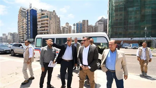 من المنتزه إلى فندق المحروسة: وزير الإسكان ومحافظ الإسكندرية يزوران مشروع توسيع وتحديث كورنيش الإسكندرية من المنتزه إلى فندق المحروسة: وزير الإسكان ومحافظ الإسكندرية يزوران مشروع توسيع وتحديث كورنيش الإسكندرية