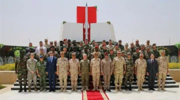 القوات المسلحة تنظم جولة للملحقين العسكريين العرب والأجانب المعتمدين إلى عدة منشآت عسكرية