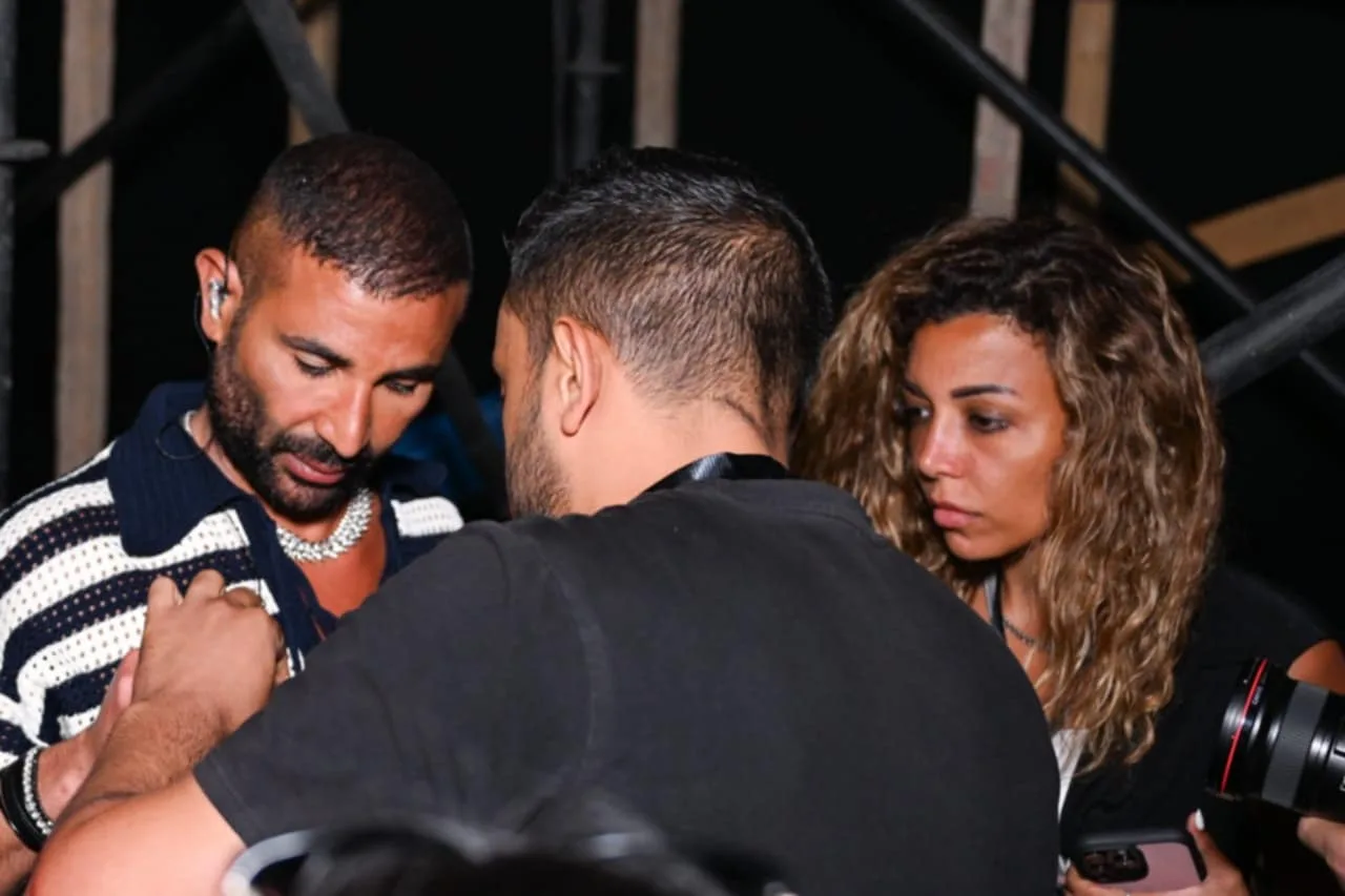 زوجة أحمد سعد تجذب الأنظار في حفله الأخير.. صور زوجة أحمد سعد تجذب الأنظار في حفله الأخير.. صور