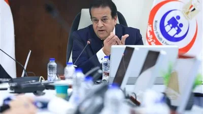 وزير الصحة يوافق على خطة التأمين الطبي بالتزامن مع انطلاق امتحانات الثانوية العامة وزير الصحة يوافق على خطة التأمين الطبي بالتزامن مع انطلاق امتحانات الثانوية العامة