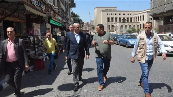 محافظ الغربية يقوم بزيارة مشروع تحسين منطقة مسجد السيد البدوي في طنطا محافظ الغربية يقوم بزيارة مشروع تحسين منطقة مسجد السيد البدوي في طنطا