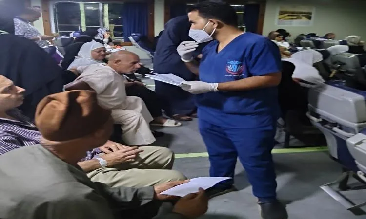 وصول 306 حجاج و7 حافلات إلى ميناء نويبع البحري وصول 306 حجاج و7 حافلات إلى ميناء نويبع البحري