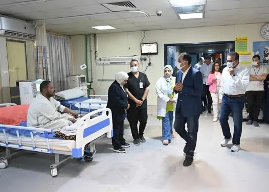 رئيس الحكومة يزور مستشفى وادي النطرون المتخصص.. صور رئيس الحكومة يزور مستشفى وادي النطرون المتخصص.. صور