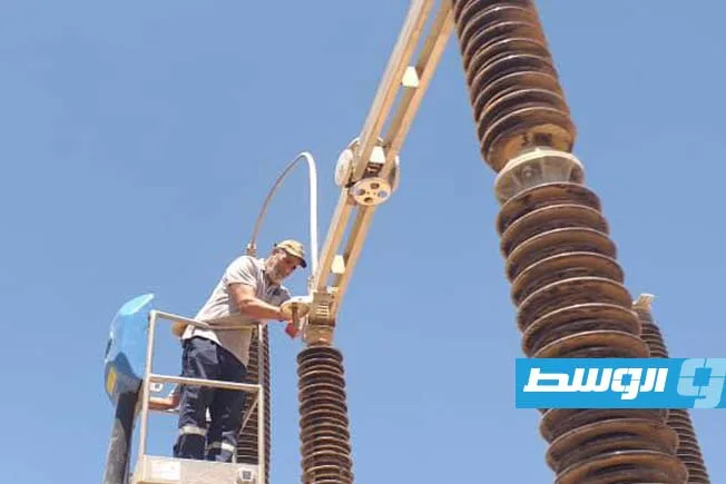 شركة الكهرباء: استمرار أعمال التركيب في محطة سوق الثلاثاء بزليتن شركة الكهرباء: استمرار أعمال التركيب في محطة سوق الثلاثاء بزليتن