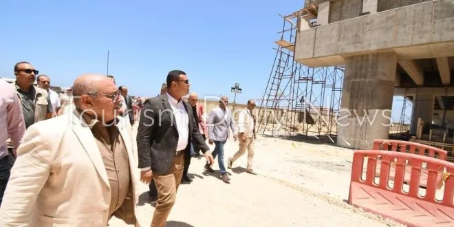 وزير الإسكان يزور مشروع توسيع وتطوير كورنيش الإسكندرية وزير الإسكان يزور مشروع توسيع وتطوير كورنيش الإسكندرية