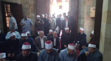 أسامة الأزهري، وزير الأوقاف، يتفقد مسجد ومقام الإمام الليث بن سعد