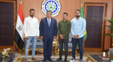 تسمية مدرسة إعدادية في مسقط رأس البطل خالد عبدالعال في الدقهلية باسمه