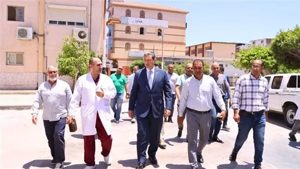 محافظ دمياط يقوم بجولة في مستشفى عزبة البرج المركزي للتأكد من جودة الخدمات الطبية محافظ دمياط يقوم بجولة في مستشفى عزبة البرج المركزي للتأكد من جودة الخدمات الطبية