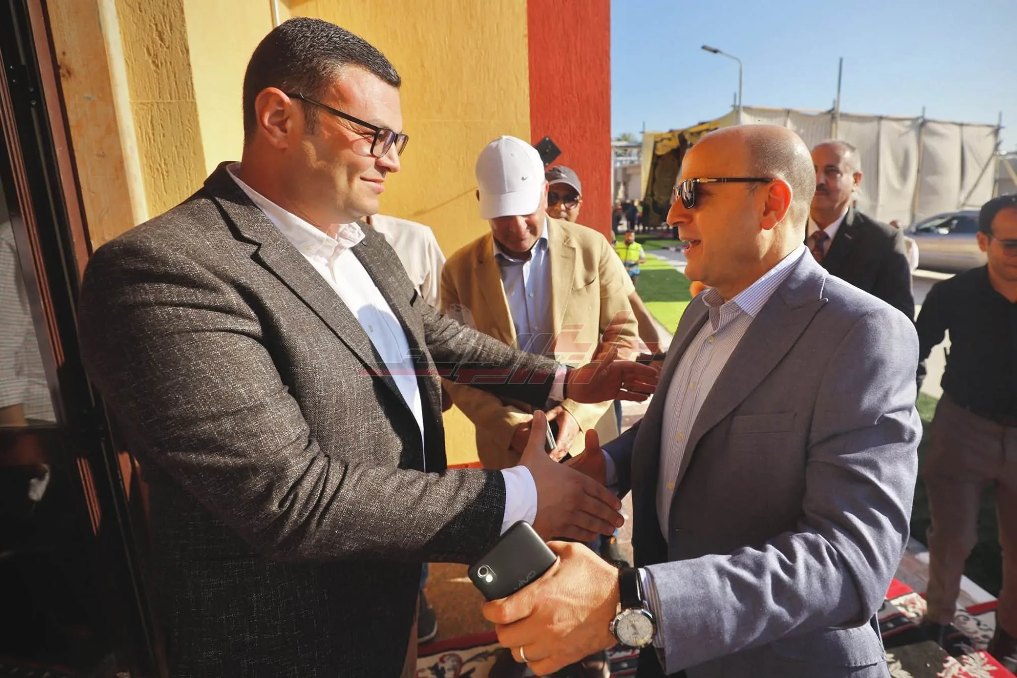 وزير الإسكان ومحافظ كفر الشيخ يقومان بزيارة محطة معالجة مياه الصرف الصحي وزير الإسكان ومحافظ كفر الشيخ يقومان بزيارة محطة معالجة مياه الصرف الصحي
