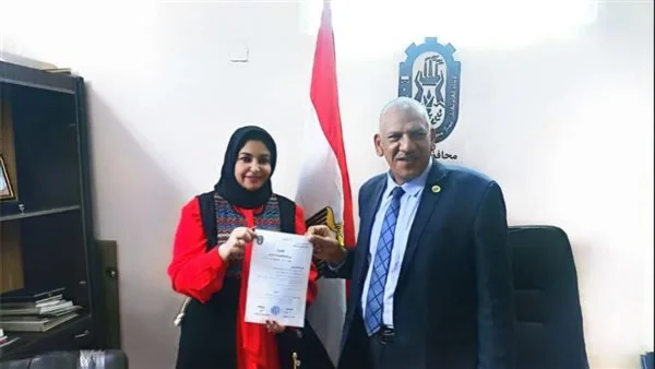 تعيين “نيرمين عاطف” كمستشارة لرئيس اتحاد نقابات عمال الفيوم في مجال الوعي الأثري تعيين “نيرمين عاطف” كمستشارة لرئيس اتحاد نقابات عمال الفيوم في مجال الوعي الأثري