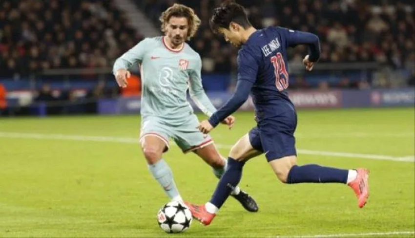 مواجهة مثيرة بين باريس سان جيرمان وأتلتيكو مدريد مواجهة مثيرة بين باريس سان جيرمان وأتلتيكو مدريد