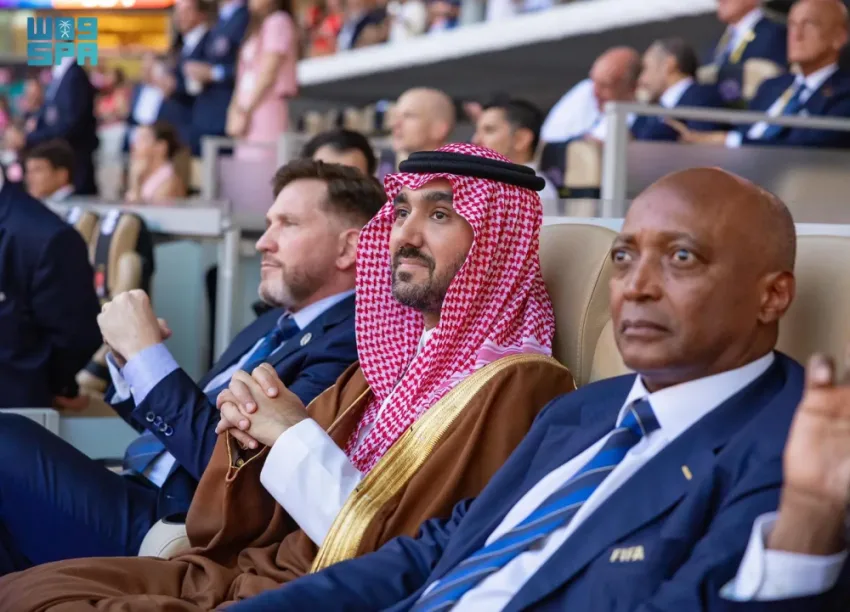 وزير الرياضة يحضر المباراة الافتتاحية لكأس العالم للأندية 2025 في أمريكا الجنوبية وزير الرياضة يحضر المباراة الافتتاحية لكأس العالم للأندية 2025 في أمريكا الجنوبية