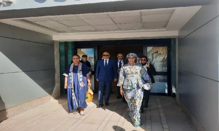 محافظ الأقصر يرحب بالسيدة الأولى لجمهورية غامبيا محافظ الأقصر يرحب بالسيدة الأولى لجمهورية غامبيا
