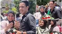 انتهاء امتحانات الثانوية العامة الأولى وتوجه الطلاب خارج القاعات