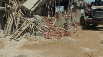 إجراء 25 عملية إزالة لتجاوزات على أراضٍ في منشأة القناطر وكرداسة