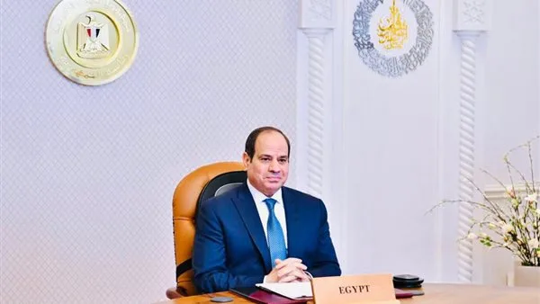 السيسي: التوصل إلى حل عادل للقضية الفلسطينية هو الشرط الأساسي للسلام والاستقرار في الشرق الأوسط. السيسي: التوصل إلى حل عادل للقضية الفلسطينية هو الشرط الأساسي للسلام والاستقرار في الشرق الأوسط.