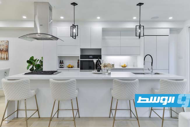 ألوان مريحة في تصميم «مطبخ الكشمير». (الإنترنت)