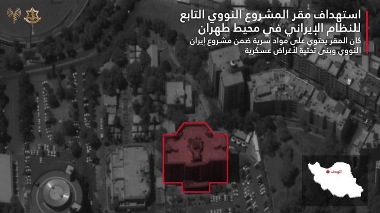 الطائرات الإسرائيلية المشاركة في الضربات