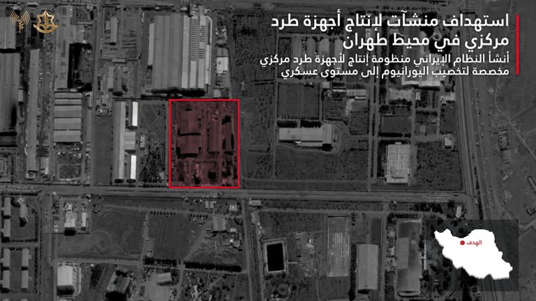 الطائرات الإسرائيلية المشاركة في الضربات