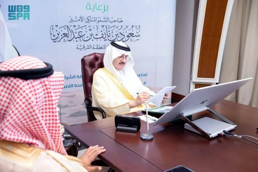 أمير الشرقية يفتتح مبادرتين بيئية واجتماعية لتعزيز التنمية الزراعية مع جمعية البر في المنطقة أمير الشرقية يفتتح مبادرتين بيئية واجتماعية لتعزيز التنمية الزراعية مع جمعية البر في المنطقة