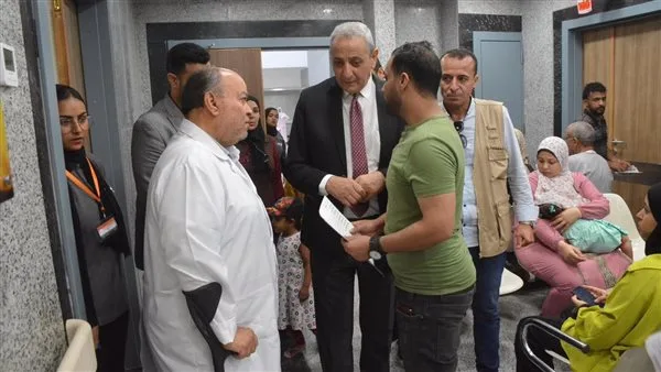 مفاجأة من محافظ الغربية في مستشفى طنطا العام الجديد مفاجأة من محافظ الغربية في مستشفى طنطا العام الجديد