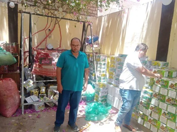 مراقبة تموين بني سويف تضبط مصنعًا لتصنيع العصائر المقلدة في مركز ناصر مراقبة تموين بني سويف تضبط مصنعًا لتصنيع العصائر المقلدة في مركز ناصر