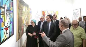 وزير الثقافة يطلق فعاليات الدورة الخامسة والأربعين من المعرض العام في دار الأوبرا (صور وفيديو)