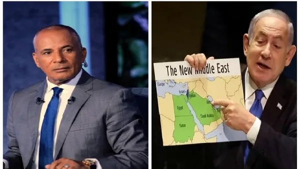 أحمد موسى: نتنياهو في حالة خوف وقد يتعرض لصاروخ إيراني في أي لحظة. أحمد موسى: نتنياهو في حالة خوف وقد يتعرض لصاروخ إيراني في أي لحظة.