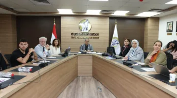 المستشارة أمل عمار تستضيف وفداً من الجامعة الأمريكية في مصر وجامعة جورج واشنطن في الولايات المتحدة