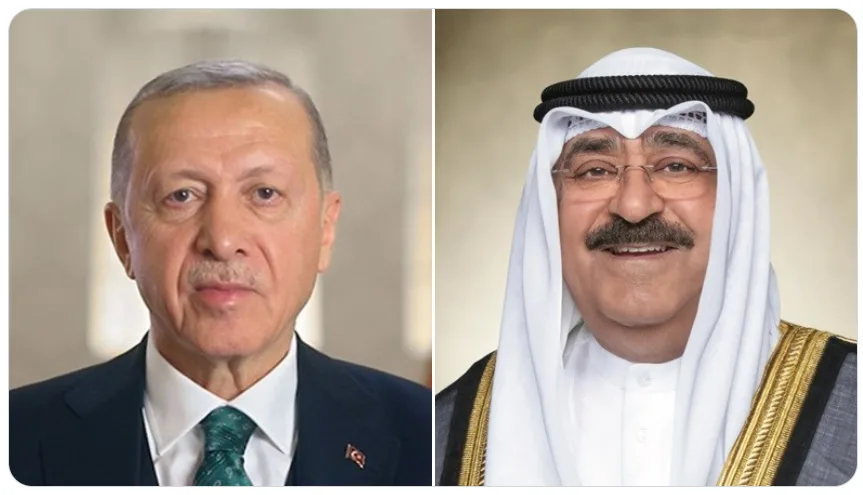 أمير الكويت ورئيس تركيا يناقشان مستجدات الوضع في الشرق الأوسط أمير الكويت ورئيس تركيا يناقشان مستجدات الوضع في الشرق الأوسط