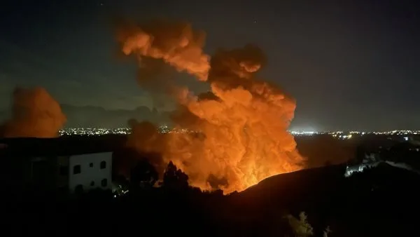 التقارير الإسرائيلية: تضرر مبنيين في حيفا واندلاع حريق في أحد المواقع هناك التقارير الإسرائيلية: تضرر مبنيين في حيفا واندلاع حريق في أحد المواقع هناك