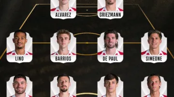 خوليان ألفاريز يقود تشكيلة أتلتيكو مدريد في مواجهة باريس سان جيرمان بكأس العالم للأندية 2025