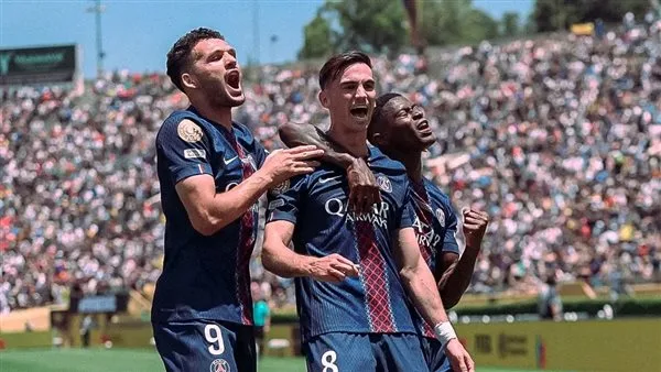 باريس سان جيرمان ينهي النصف الأول متفوقًا على أتلتيكو مدريد بهدفين نظيفين في كأس العالم للأندية. باريس سان جيرمان ينهي النصف الأول متفوقًا على أتلتيكو مدريد بهدفين نظيفين في كأس العالم للأندية.