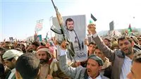 جماعة أنصار الله: نساند كل من يواجه العدو الإسرائيلي بالأسلحة. جماعة أنصار الله: نساند كل من يواجه العدو الإسرائيلي بالأسلحة.
