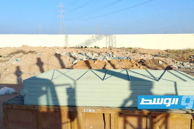 استمرار الأعمال في محطة كهرباء سوق الثلاثاء بزليتن استمرار الأعمال في محطة كهرباء سوق الثلاثاء بزليتن