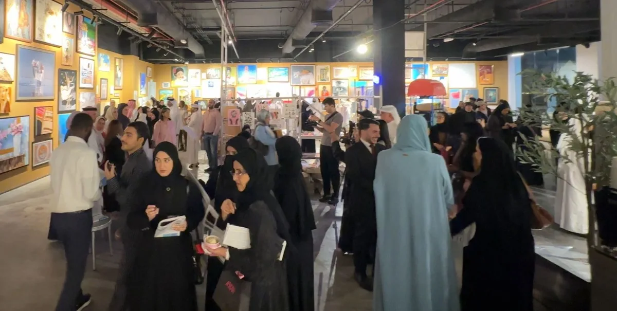 افتتاح معرض صيفي دولي في جاليري الحوش افتتاح معرض صيفي دولي في جاليري الحوش